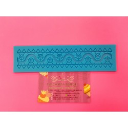 MOLDE ENCAJE CENEFA TUBE POINTS