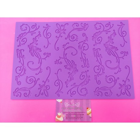 MANTEL SILICONA MARCADOR Y FORMAS FILIGRANAS DECOR