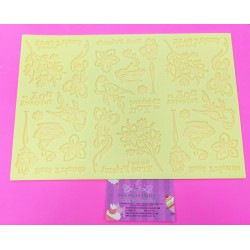 MANTEL SILICONA MARCADOR Y FORMAS TRUE FRIENDS