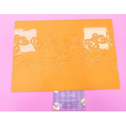 MANTEL SILICONA MARCADOR Y FORMAS CENEFA MARIPOSAS