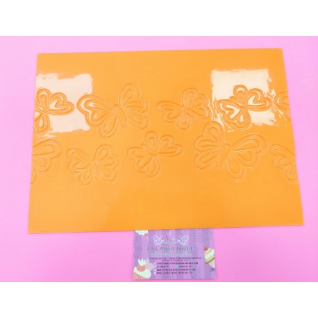 MANTEL SILICONA MARCADOR Y FORMAS CENEFA MARIPOSAS