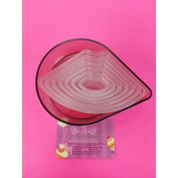 SET 7 CORTADORES CUARTO DE CIRCULO