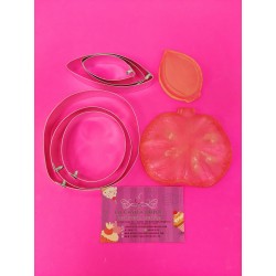 SET CORTADORES Y TEXTURIZADORES PRO FLOR DE LOTO WATER LILY