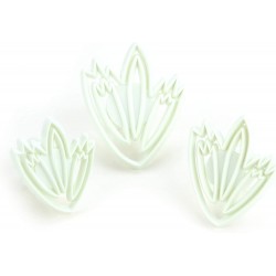 SET 4 MARCADORES HOJA TULIPA