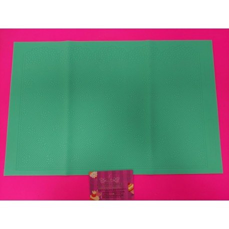 MANTEL SILICONA ENCAJE MARGARITAS