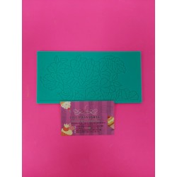 MANTEL SILICONA ENCAJE HOJAS FINE