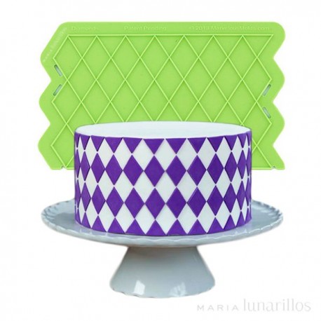 TEXTURIZADOR SILICONA ROMBOS O DIAMANTES