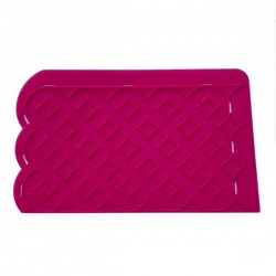 TEXTURIZADOR SILICONA CIRCULOS CON ROMBO