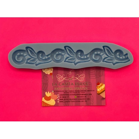 MOLDE CENEFA FILIGRANAS Y HOJAS