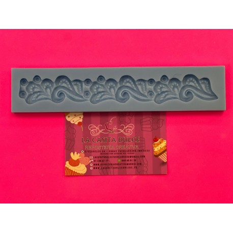 MOLDE CENEFA FILIGRANAS OLAS