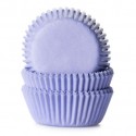 60 MINI CAPSULAS MINI CUPCAKE LILA HOUSE OF MARIE