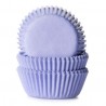 60 MINI CAPSULAS MINI CUPCAKE LILA HOUSE OF MARIE