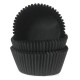 60 MINI CAPSULAS MINI CUPCAKE NEGRO HOUSE OF MARIE