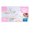 SET MARCADORES DE LETRAS PME FUN FONTS EMBOSSING COLLECTION 3 CAKE TIME
