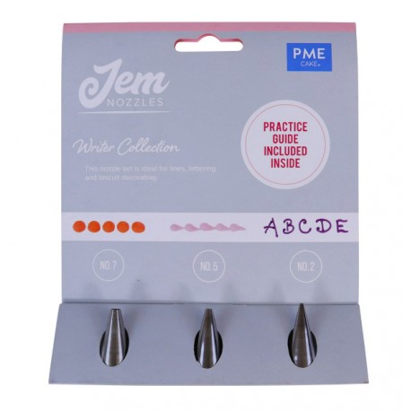 SET 3 BOQUILLAS ESCRITURA 7 5 Y 2 JEM PME