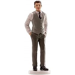 FIGURA DE NOVIO CON CHALECO