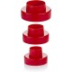 SET 3 CORTADORES REDONDOS LISOS DOBLES PVC