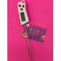 TERMOMETRO DE COCINA DIGITAL CON SONDA BLANCO