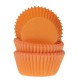 60 MINI CAPSULAS MINI CUPCAKE NARANJA HOUSE OF MARIE