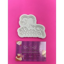 MOLDE SILICONA SILUETA BARBIE