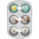 MOLDE 6 CUPCAKES O MUFFINS EXTRA GRANDES WILTON