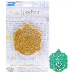 CORTADOR CON MARCADOR ESCUDO SLYTHERIN HARRY POTTER