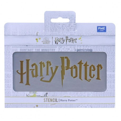 STENCIL LOGO HARRY POTTER GRANDE
