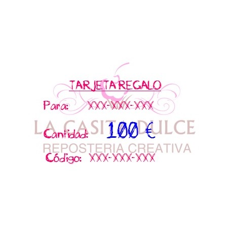 TARJETA REGALO 100 €