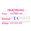 TARJETA REGALO PERSONALIZADA