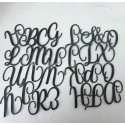 SET TOPPER LETRAS ABECEDARIO NEGRO ESPEJO FRENTE