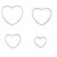 SET 4 CORTADORES CORAZON