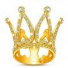 CORONA DORADA METALICA
