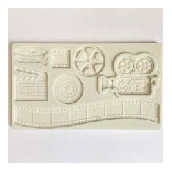 MOLDE PLACA 7 ELEMENTOS DE CINE