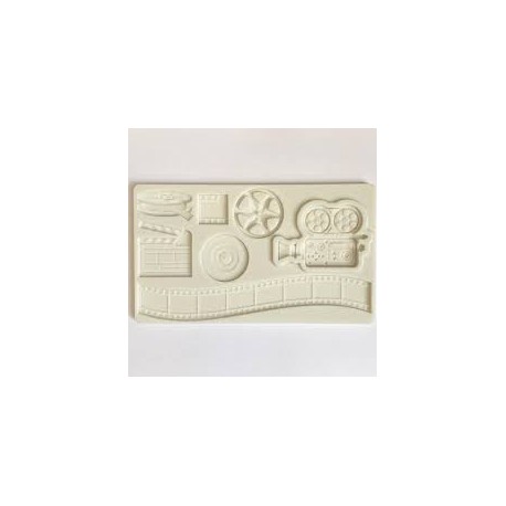 MOLDE PLACA 7 ELEMENTOS DE CINE