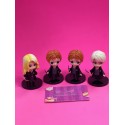 SET 4 FIGURAS HARRY POTTER MINI PEANA LUNA FRED GEORGE Y DRACO