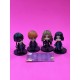 SET 4 FIGURAS MINI HARRY POTTER RON WEASLEY HERMIONE GRANGER HARRY POTTER Y SEVERUS SNAPE