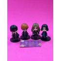 SET 4 FIGURAS MINI HARRY POTTER RON WEASLEY HERMIONE GRANGER HARRY POTTER Y SEVERUS SNAPE