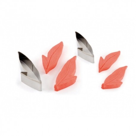 CORTADOR HOJA PEONIA + TEXTURIZADOR