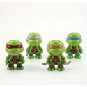 SET 4 FIGURAS TORTUGAS NINJA CUTE