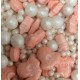 SPRINKLES BEBE ROSA Y BLANCO MEDLEY 30 GR BOTE