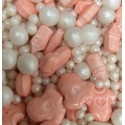 SPRINKLES BEBE ROSA Y BLANCO MEDLEY 30 GR BOTE