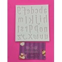 MOLDE SILICONA LETRAS MINUSCULAS HARRY POTTER