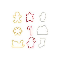 SET 9 CORTADORES NAVIDAD TESCOMA