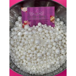 SPRINKLES PERLAS BLANCAS ULTRA BRILLANTES MIX BOTE