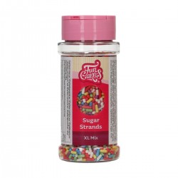 SPRINKLES FIDEOS COLORES XL 70 GR FUNCAKES