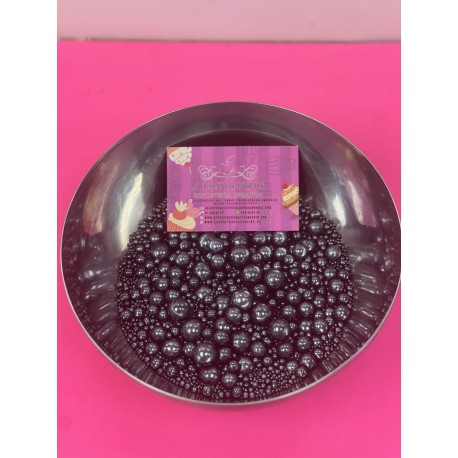 SPRINKLES PERLAS NEGRO ULTRA BRILLANTES MIX BOTE