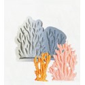 MOLDE SILICONA CORAL MARINO