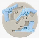 MOLDE SILICONA 3 PISTOLAS