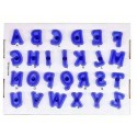 MARCADOR DE LETRAS FUN FONTS EMBOSSING ENGLISH COLLECTION LCD