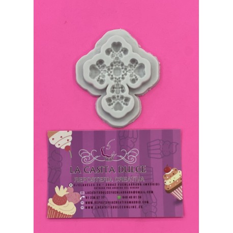 MOLDE CRUZ CRUCIFIJO JOYA